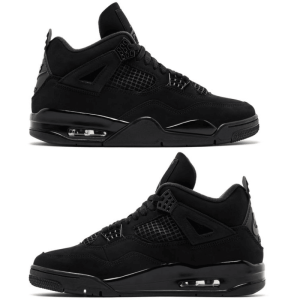jordan 4 black cat side