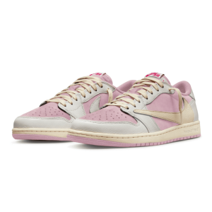 travis scott jordan 1 low pink