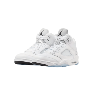 Air Jordan 5 Retro White Metallic