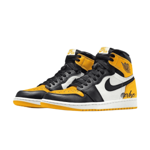 Black & Yellow Jordan 1
